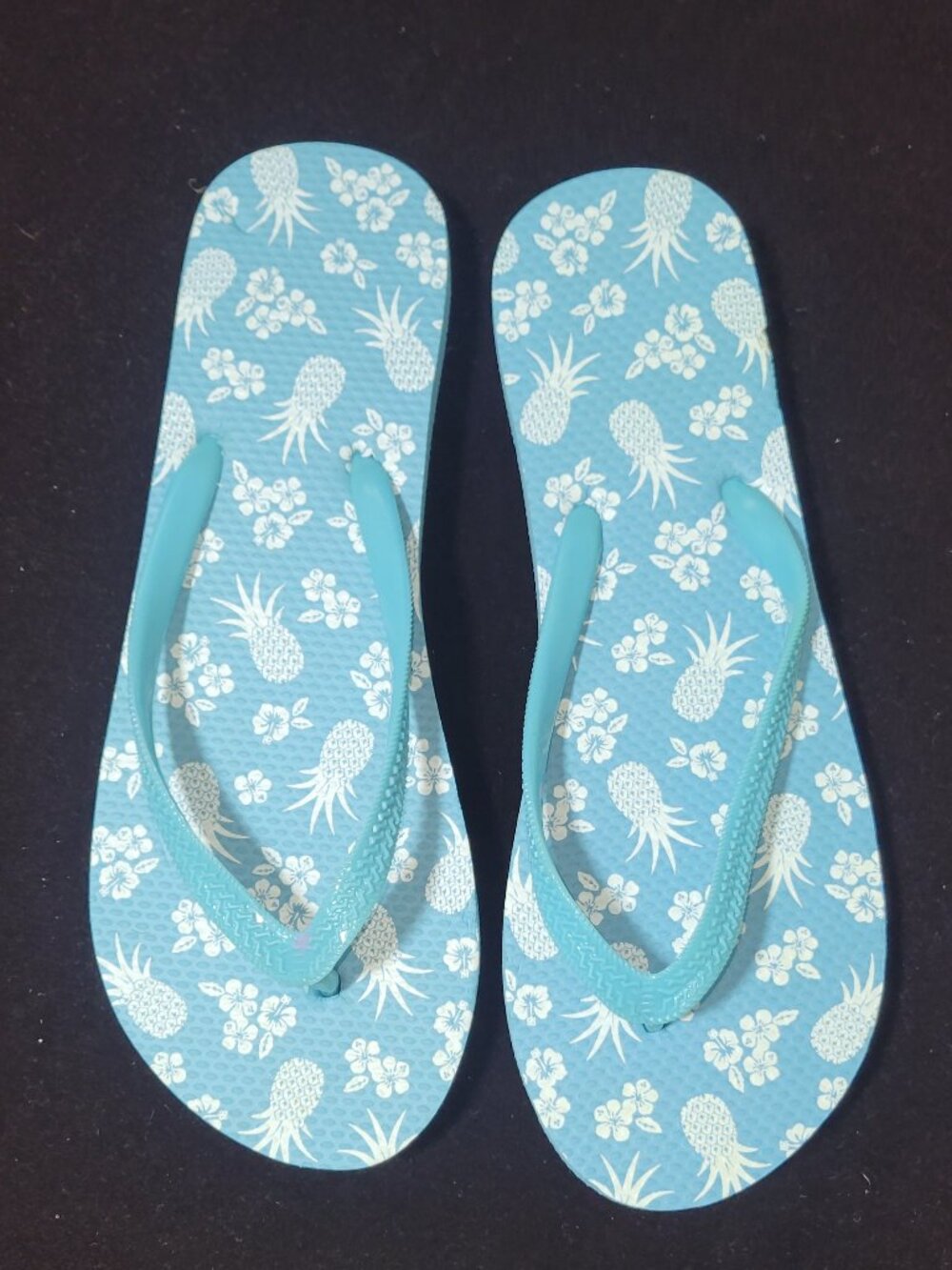 Generic Blue & White Thong Sandals [Item #SST15]